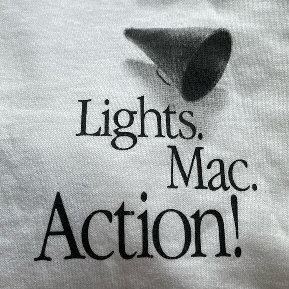 Vintage Apple Computer - Think Different Final Cut Pro T-Shirt Large - Picture 4 of 7